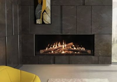 Ortal: Front Facing Fireplace 60 H Series - Double Glass - primary view