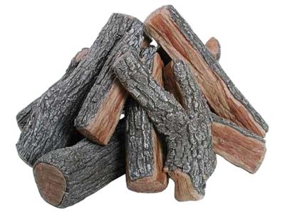 Rasmussen: Fire Pit Log Sets FP - Bark Split Logs 36in - primary view