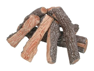 Rasmussen: Fire Pit Log Sets FP - Bark Split Logs 30in - primary view