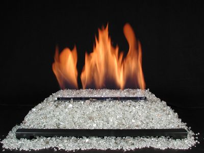 Rasmussen: FireGlitter Sets – With Glass - Millivolt/Remote Ready - Propane 24in - primary view