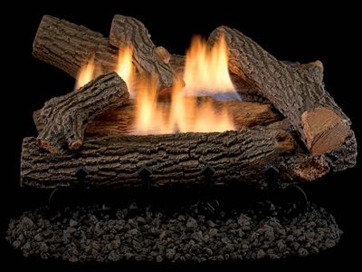 Superior: Double-Flame Log Set (18") - primary view