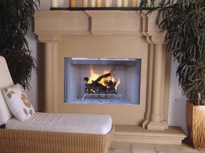 Astria: Tuscan 42 Outdoor Fireplace - primary view