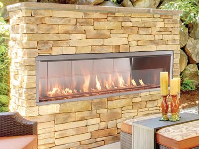Barcelona Lights 60 Outdoor Fireplace (VRE4660) - primary view