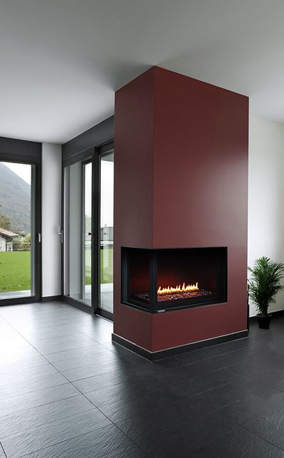 Montigo: H38PRLI-2 Contemporary Left Corner (Liquid Propane) - primary view