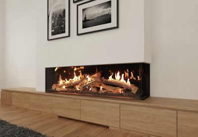 Ortal: Two Sided Corner Fireplace 68 - primary view