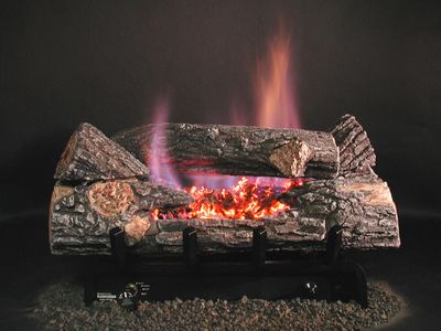 Rasmussen: DFC7 CHILLBUSTER Double Face Evening Embers Log Set 24in - primary view