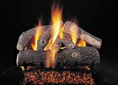 Rasmussen: Frosted Oak (S) Double-Face Log Set 33in - primary view