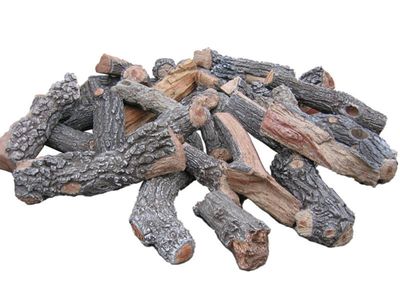 Rasmussen: Fire Pit Log Sets FP - Bark Split Logs 48in - primary view