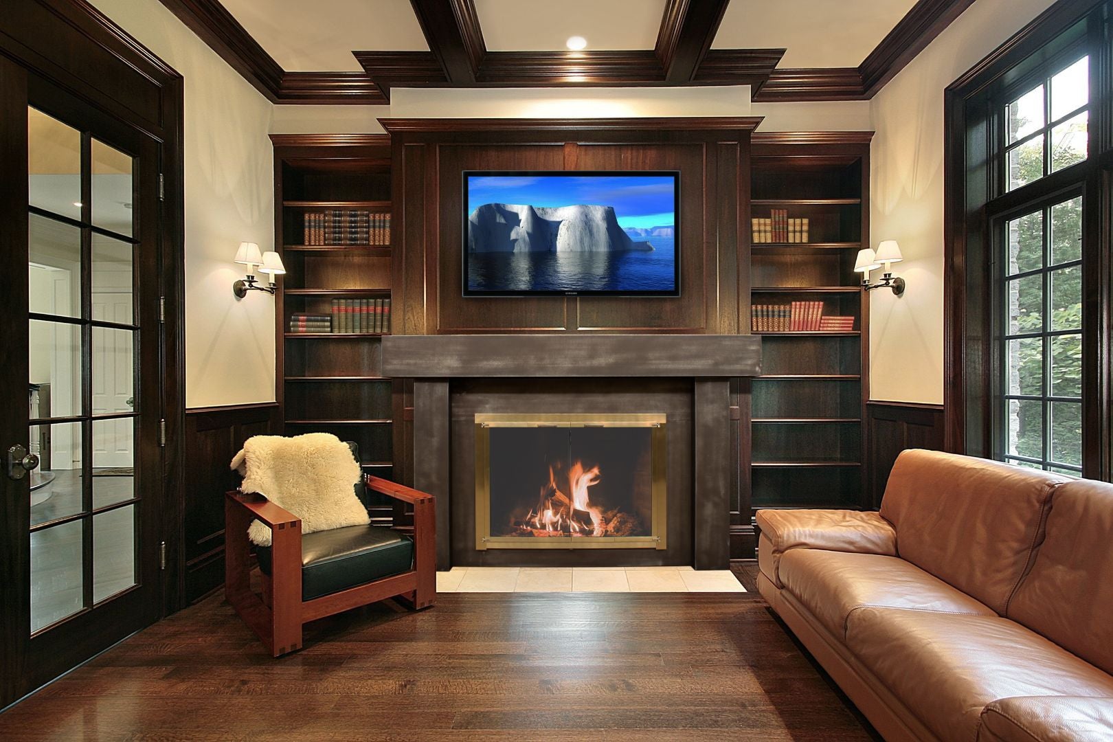 WilliamSmith Fireplaces Stoll Industries Shelves and Mantels